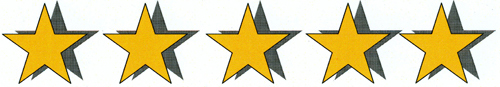 5 Star Rating